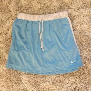 Blue Nike skirt